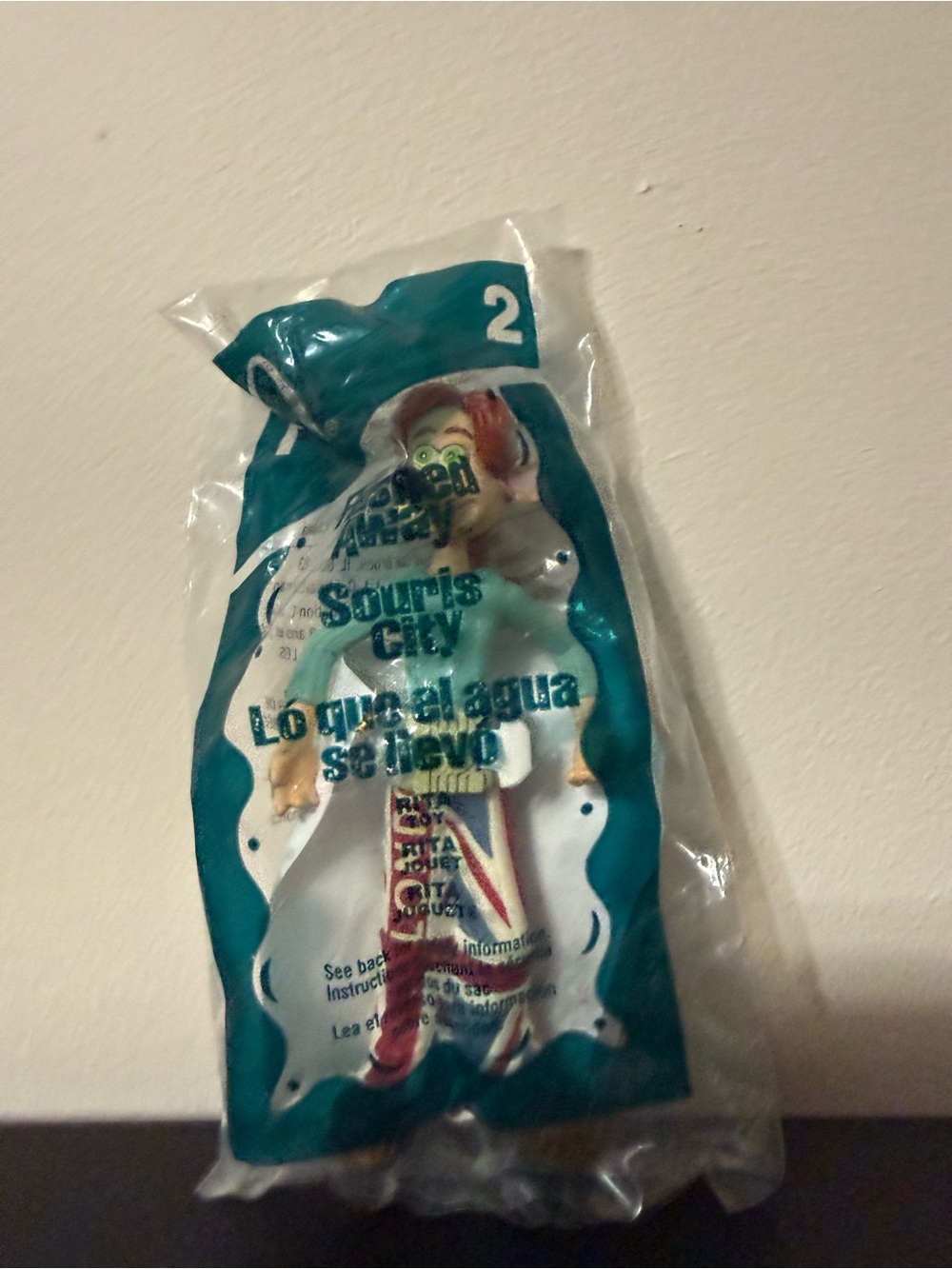 2006 McDonald’s Flushed Away Rita Happy Meal Toy #2 NEW Sealed DreamWorks